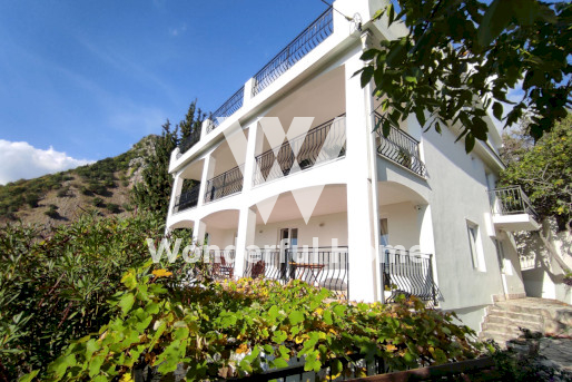 Greek-style 3-story villa with swimming pool, Budva, Becici.
